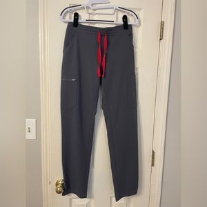 Figs Charcoal Gray Straight Leg XS Scrub Bottoms